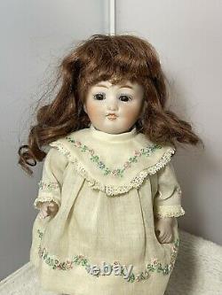 Vintage Allemagne All Bisque Doll 7 Tall 150 8