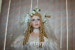 Vintage Ashley Belle Bride Doll Collector Item Grand 42 Pouces Excellent