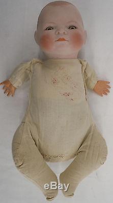 Vintage Grace Putnam Bébé Bye-lo Poupée De Tête En Porcelaine