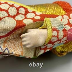 Vintage Japonais Ichimatsu 10 Poupée De Porcelaine Fille Avec Kimono