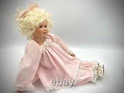 Vintage Kaia Porcelaine Peinte À La Main Doll S Joy Calhoon Le #2/5 Signé 18