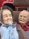 Vintage Large 36 Grand Doll Et Grandpa Dolls 1989 Couple William Wallace Jr