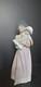 Vintage Lladr&oacute; 5366 Fille Tenant Une Poup&eacute;e En Porcelaine Avec Bo&icirc;te Collection Black Legacy