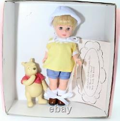Vintage Madame Alexander #31891 Jcp Christopher Robin Et Pooh Doll Set 2 Pièces
