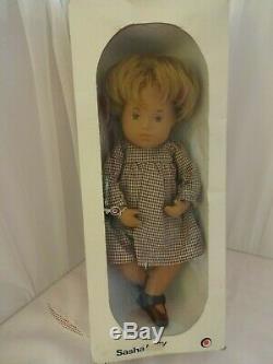 Vintage Made In England Coffret Sasha Baby Sandy Doll Blonde Mib Mib