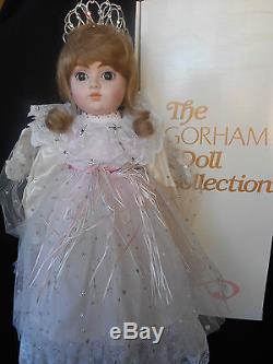 Vintage Mais Nouveau 1986 Gorham Doll Fleur The Fairy Princess Nib Musical