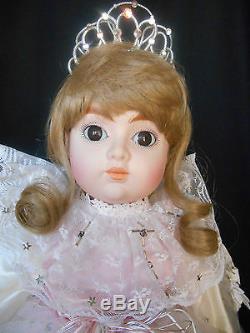Vintage Mais Nouveau 1986 Gorham Doll Fleur The Fairy Princess Nib Musical