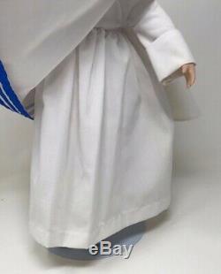 Vintage Missionnaire De La Charité Catholique Nun Poupée 17 Porcelaine Poupée Mère Teresa