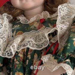 Vintage OOAK Dianna Effner poupée d'artiste Kayla Expressions 1995 en porcelaine intégrale de 24 pouces