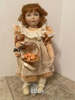 Vintage Peaches And Cream Ashton Drake Porcelain Doll