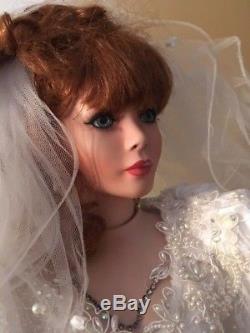 Vintage Rustie Bridal Doll 1999 149 Of 2000 Robe De Mariée Rare Bride 34 Limited