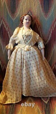 Vintage Ruth Gibbs 12 Godey’s Lady Little Women China Doll