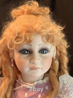Vtg Kais American Artist Collection Porcelaine Doll Amy 25 360/500 Janis Berard