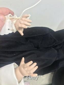 Vtg Linda Ricks The Doll Maker 26 Harry Boy Poupée De Porcelaine Complète + Accessoires