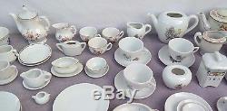 Vtg Lot De 168 Porcelaine Mini & Large Doll Enfants Tea Tea Ensembles De Temps