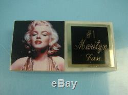 Vtg Marilyn Monroe Poupées Franklin En Porcelaine Menthe Et Objets D'art Encadrés À Collectionner