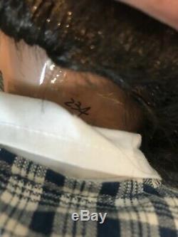 Vtg Master Piece Gallery Porcelaine Noire Doll Édition Limitée Chester