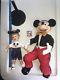 Vtg Walt Disney Ashton Drake Un Étreinte Pour Mickey Mouse Porcelaine Set Rare Htf